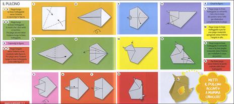 Origami. Idee per costruire con la carta. Con adesivi - 3