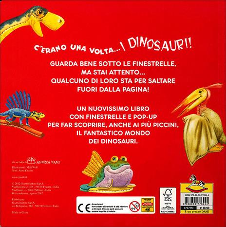 Dinosauri. Libro pop-up. Ediz. illustrata - Anna Casalis,Matt Wolf - 3