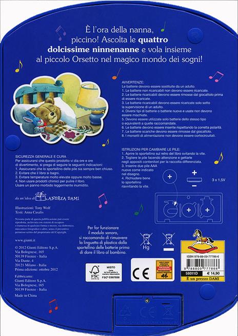 Dormi e sogna. Ediz. illustrata - Anna Casalis,Tony Wolf - 3