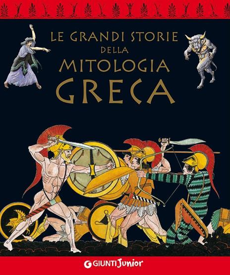 Le grandi storie della mitologia greca - Renato Caporali - copertina