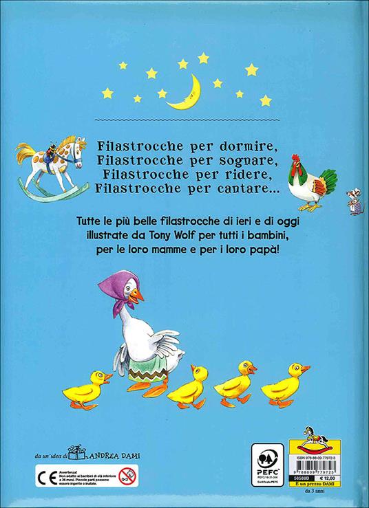 Le più belle filastrocche. Ediz. illustrata - Anna Casalis,Tony Wolf - 4