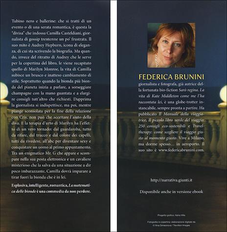 La matematica delle bionde - Federica Brunini - 3