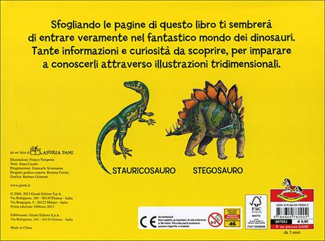 I dinosauri. Libro pop up. Ediz. illustrata - Anna Casalis - 2