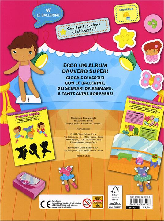 Superalbum delle ballerine. Con adesivi - Martina Boschi - 8