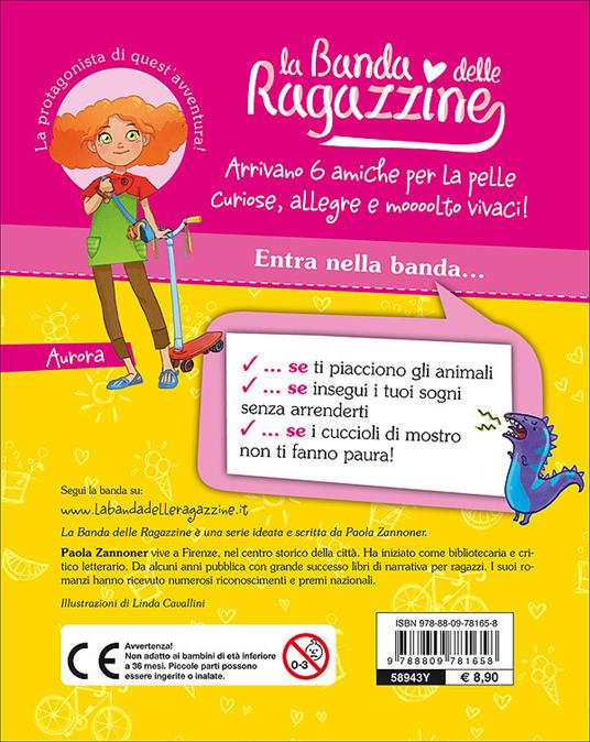 Aurora e il cucciolo invisibile. La banda delle ragazzine. Con adesivi - Paola Zannoner - 5