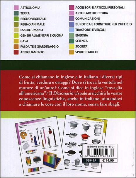 Dizionario visuale compact. Italiano-inglese. Ediz. bilingue - Jean-Claude Corbeil,Ariane Archambault - 2
