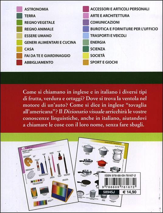 Dizionario visuale compact. Italiano-inglese. Ediz. bilingue - Jean-Claude Corbeil,Ariane Archambault - 2