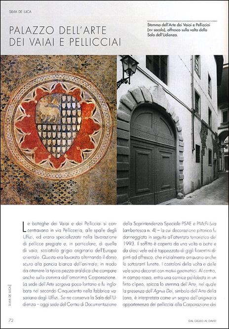 I luoghi dell'arte civica a Firenze. Itinerari: Dal Giglio al David. Ediz. illustrata - 2