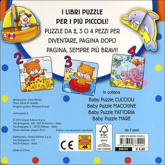 Mare. Libro puzzle - Silvia D'Achille - 2