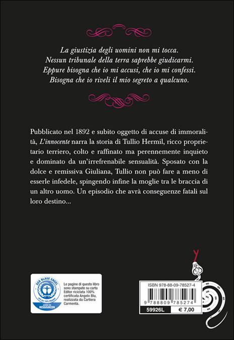 L'Innocente - Gabriele D'Annunzio - 2