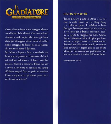 Il figlio di Spartaco. Il gladiatore - Simon Scarrow - 3