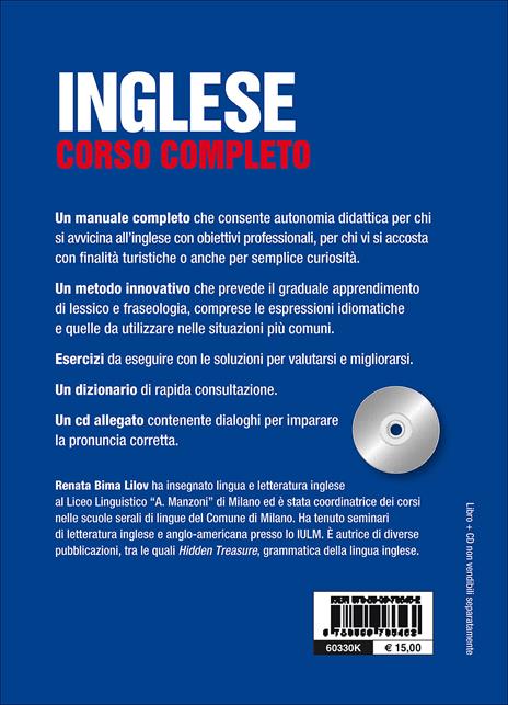 Inglese. Corso completo. Con CD Audio - Renata Bima Lilov - 2