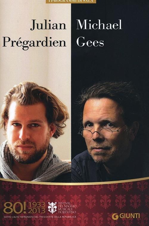 Julian Prégardien, Michael Gees. 80° Festival del Maggio Musicale Fiorentino - copertina