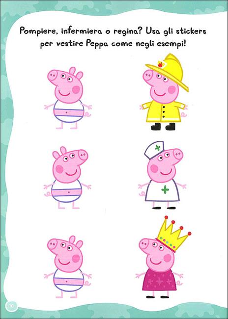 Giochiamo insieme! Hip hip urrà per Peppa! Con adesivi - Silvia D'Achille - 3