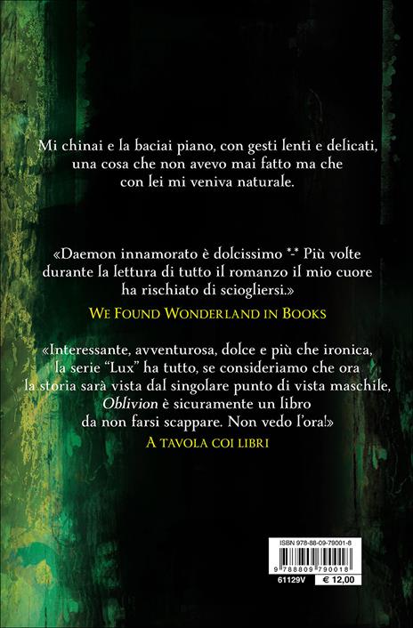 Obsidian attraverso gli occhi di Daemon. Oblivion. Vol. 1 - Jennifer L. Armentrout - 3