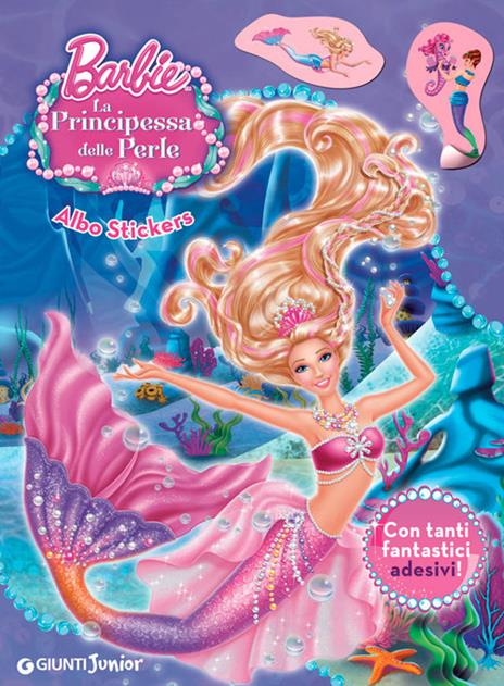 Barbie. La principessa delle perle. Con adesivi - copertina