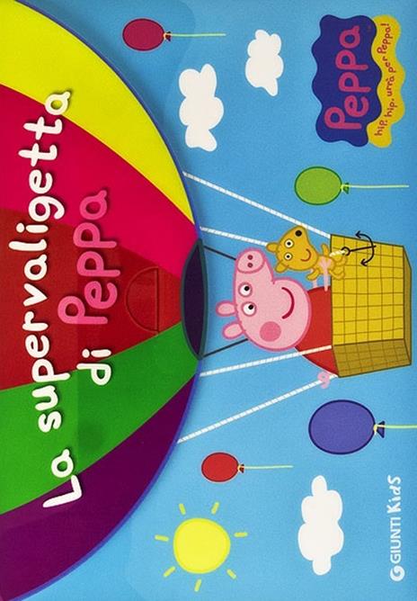 La supervaligetta di Peppa. Con adesivi - copertina