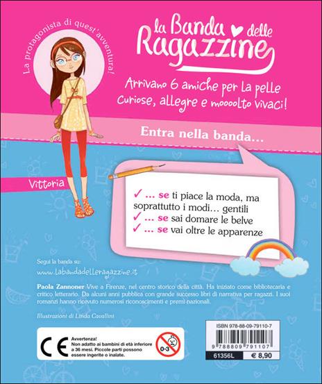 Vittoria e i ciondoli dell'amicizia. La banda delle ragazzine. Con adesivi. Ediz. illustrata - Paola Zannoner - 7