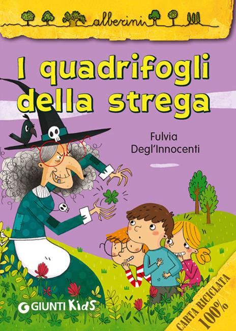 I quadrifogli della strega - Fulvia Degl'Innocenti - copertina