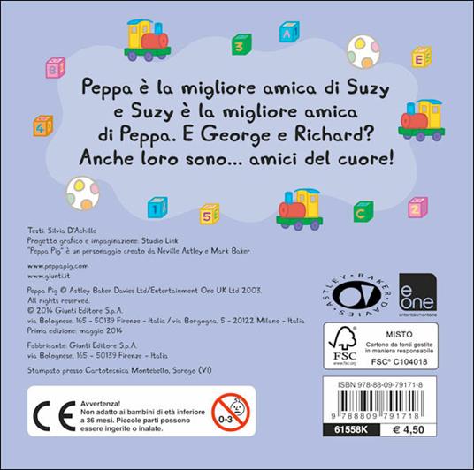 Amici del cuore. Peppa Pig - Silvia D'Achille - 2