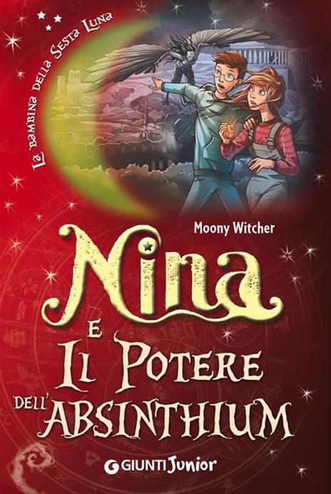 Nina e il potere dell'Absinthium - Moony Witcher - copertina