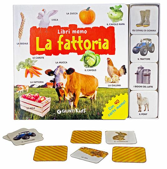 La fattoria. Con 40 carte memo - 2