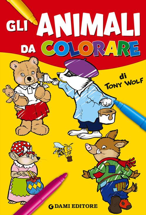 Gli animali da colorare - copertina