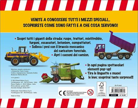 I mezzi speciali. Libro pop-up - Dario Cestaro - 2