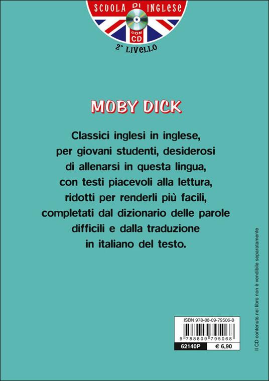 Moby Dick. Con traduzione e dizionario. Con CD Audio - Herman Melville - 2