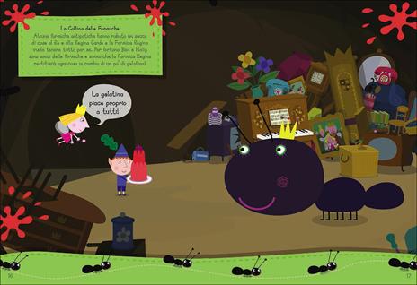 Gioca con Ben & Holly. Ben & Holly's Little Kingdom. Con adesivi - 3