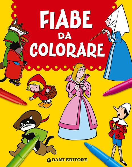 Fiabe da colorare - copertina