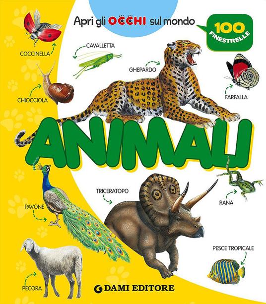 Animali. 100 finestrelle - Anna Casalis - copertina