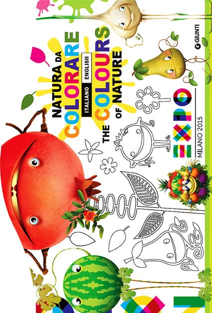 Expo. Natura da colorare-The colours of nature. Ediz. bilingue - copertina