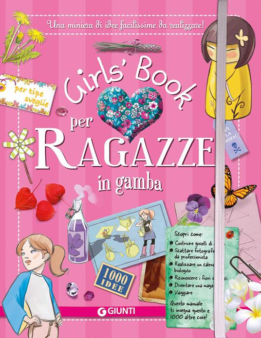 Girls' book per ragazze in gamba. Con adesivi - Michèle Lecreux,Célia Gallais,Clémence Roux de Luze - 6