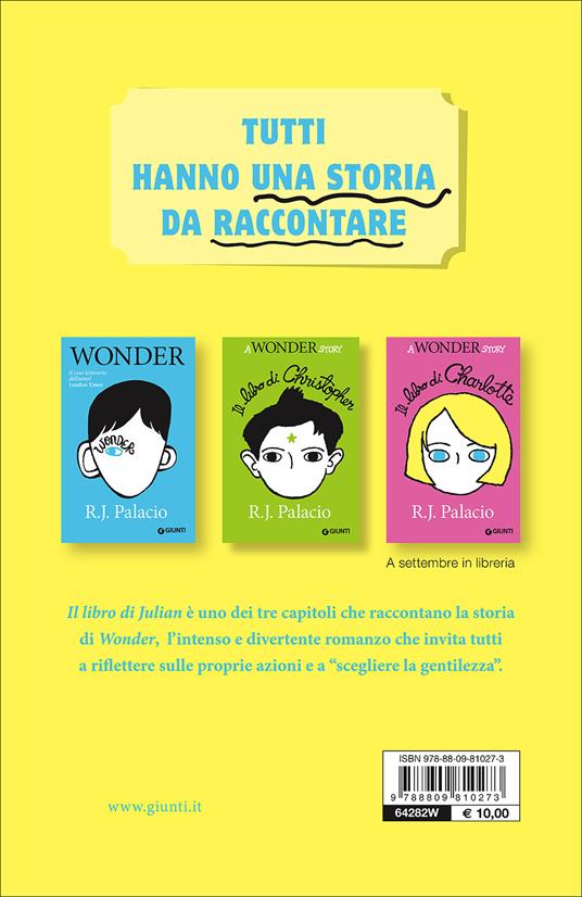 Il libro di Julian. A Wonder story - R. J. Palacio - 5