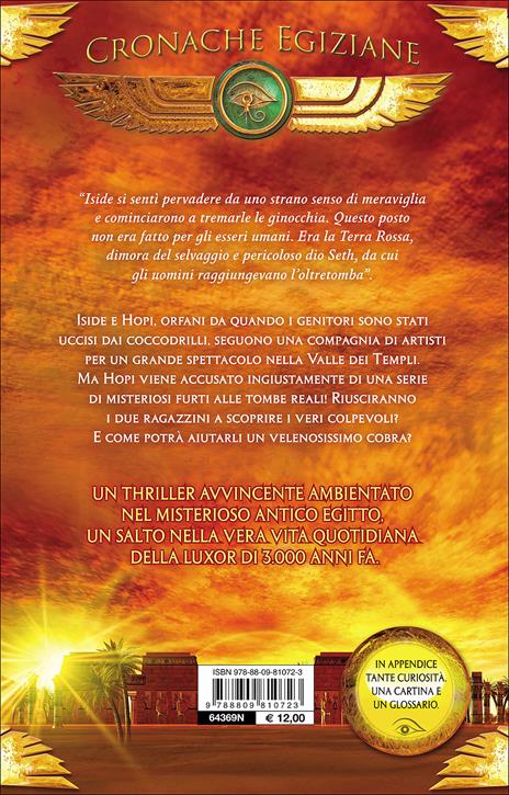 Il cobra dal collo rosso. Cronache egiziane. Con gadget - Gill Harvey - 3