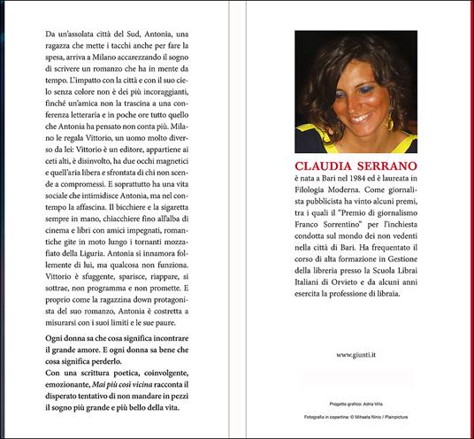 Mai più così vicina - Claudia Serrano - ebook - 3