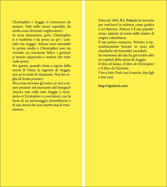 Il libro di Christopher. A Wonder story - R. J. Palacio - 3