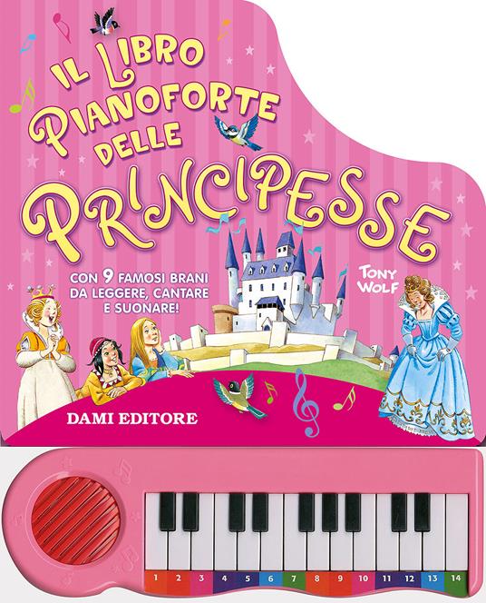 Il libro pianoforte delle principesse - copertina