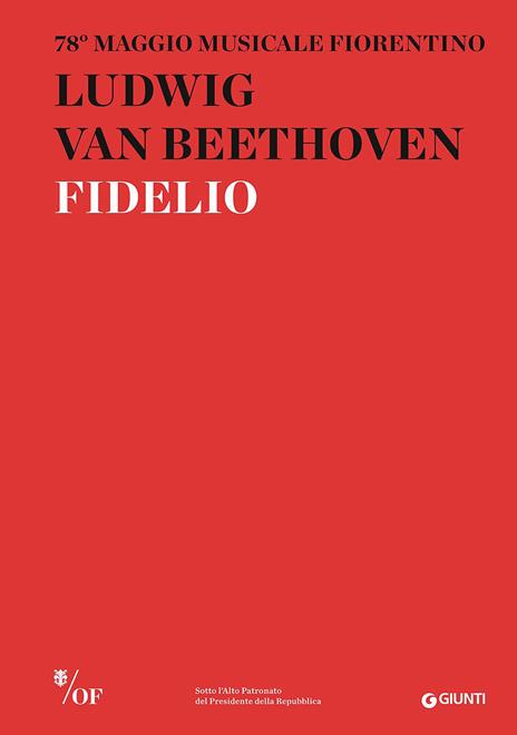Ludwig van Beethoven. Fidelio. 78° Maggio Musicale Fiorentino - copertina