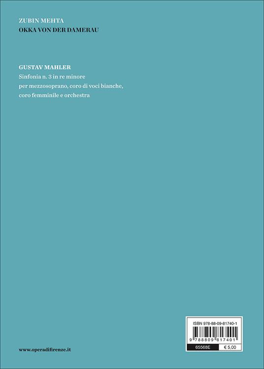 Zubin Mehta. Okka von der Damerau. 78° Maggio Musicale Fiorentino - 2