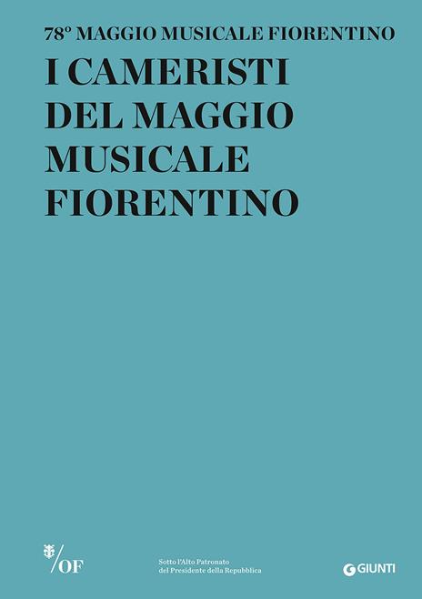 I Cameristi del Maggio Musicale Fiorentino. 78° Maggio Musicale Fiorentino - copertina