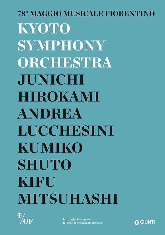 Kyoto Symphony Orchestra. 78° Maggio Musicale Fiorentino - copertina