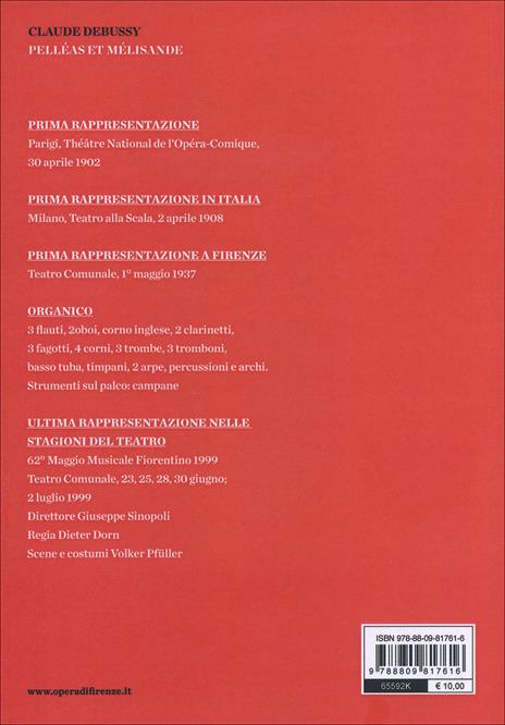Claude Debussy. Pelléas et Mélisande. 78° Maggio Musicale Fiorentino. Ediz. multilingue - 2