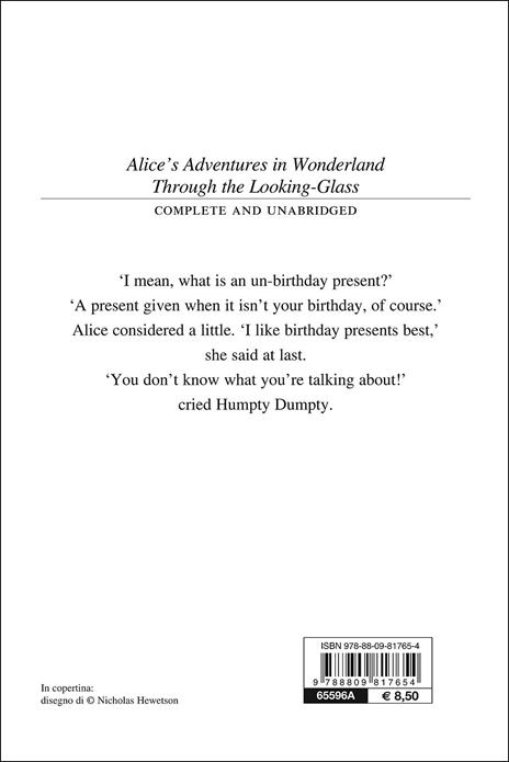 Alice's adventures in wonderland. Through the looking glass - Lewis Carroll - 2