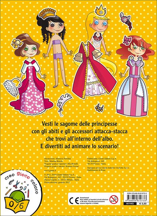 Principesse attacca-stacca. Con adesivi - Martina Boschi - 3