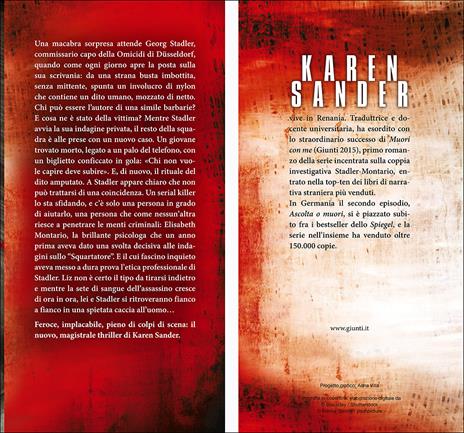 Ascolta o muori - Karen Sander,Lucia Ferrantini - ebook - 3