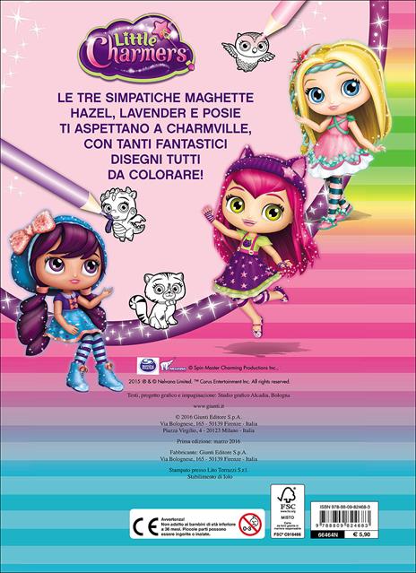 Albo color. Little Charmers. Ediz. illustrata - 2