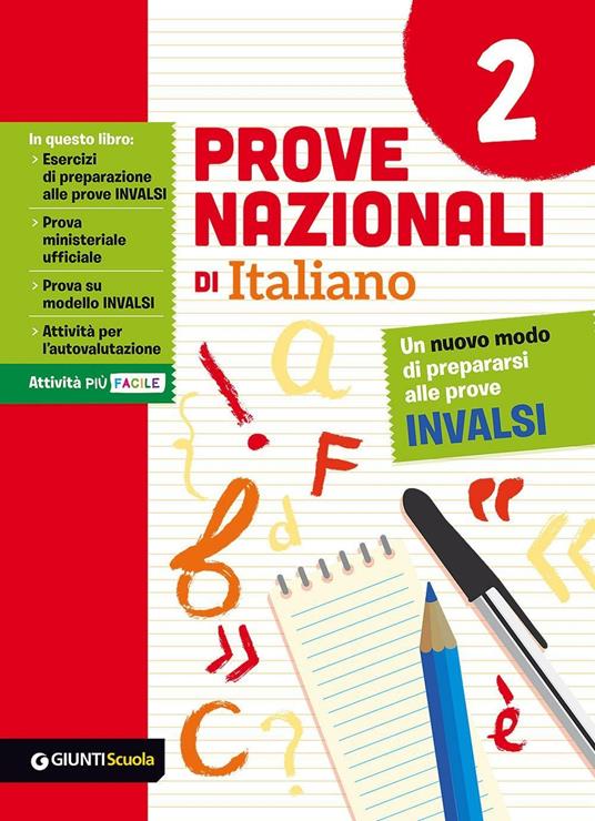 Prove nazionali di italiano. Un nuovo modo di prepararsi alle prove INVALSI.  Vol. 2 - Stefania Tonellotto - Giulia Zara - - Libro - Giunti Scuola 