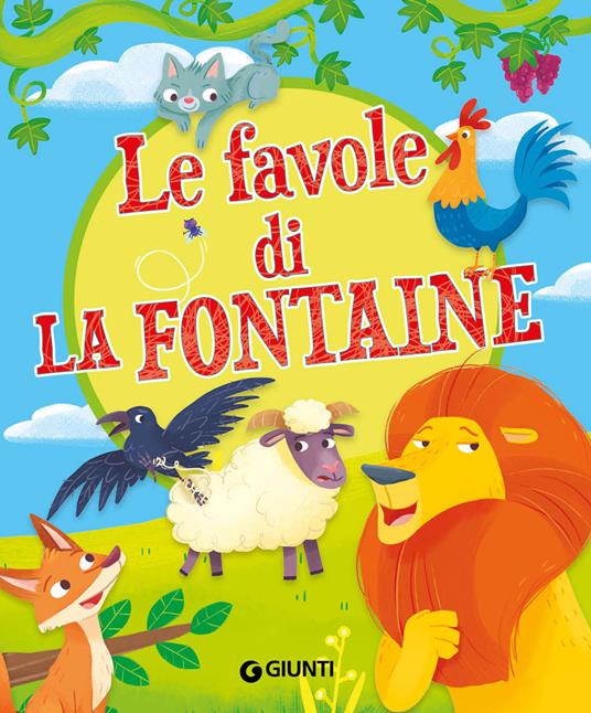 Le favole di La Fontaine. Ediz. a colori - copertina